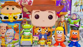 Unboxing Disney Pixar Toy Story toy collection ASMR | Funko Pop! Buzz Lightyear & Woody Mystery Box