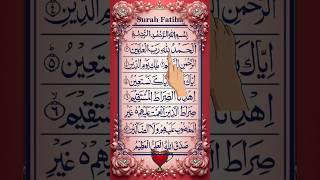 Surah Fatiha 🌿🎧 Beautiful Quran Recitation ❤️❤️ #quran​​​​​ #islamicvoice​​​​​ #quranshorts​​​​​