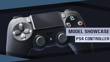 PS4 Game Controller #3dmodeling #showcase