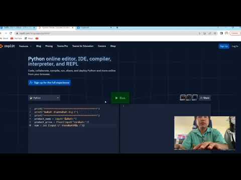 Python การเขียนโปรแกรมเพื่อคำนวณส่วนลดราคาสินค้า | เทคโนโลยีมัลติมีเดีย (Python) |