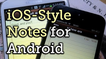 Take iOS-Style Notes on Your Samsung Galaxy Note 2 or Other Android Device [How-To]