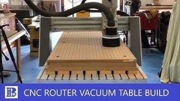 CNC router vacuum table