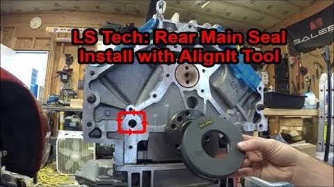 LS Tech: Rear Main Seal Install with AlignIt Tool