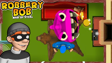 Robbery bob 1 - Bob Monster Suit Gameplay All Level No Using Tool #7
