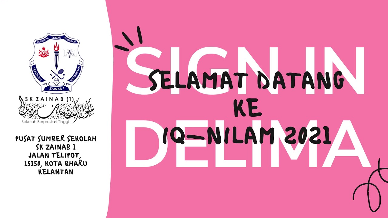 IQ NILAM SK Zainab 1 - YouTube