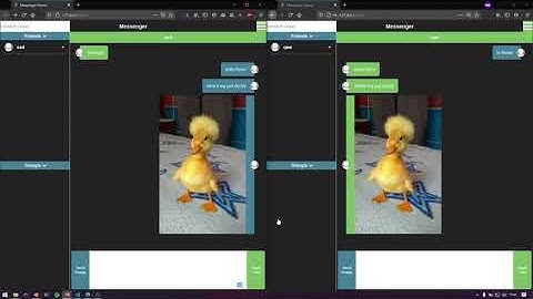 CS50W final project: Messenger (reupload)