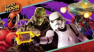 Star Wars NERF Guns, No Power Rangers Sequel & Deadpool - Up At Noon Live!