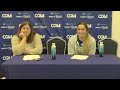 2022 CCAA Volleyball Tournament - Cal State San Bernardino postgame 1