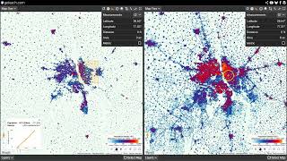 New Delhi's Population Explosion Mapped: 1975–2025 | geteach.com Population Density Layer