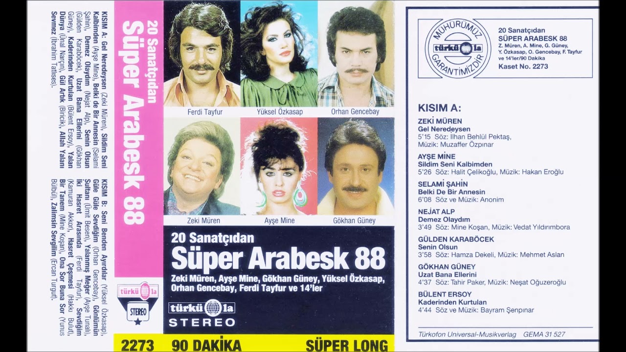 Selami Şahin - Belkide Bir Annesin (Türküola 2273) (1988)