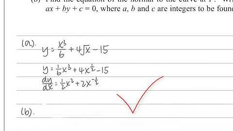 KMI - Edexcel IAL Maths | October 2019 P1 | Q5 [a/b] Explanation 【WMA11】