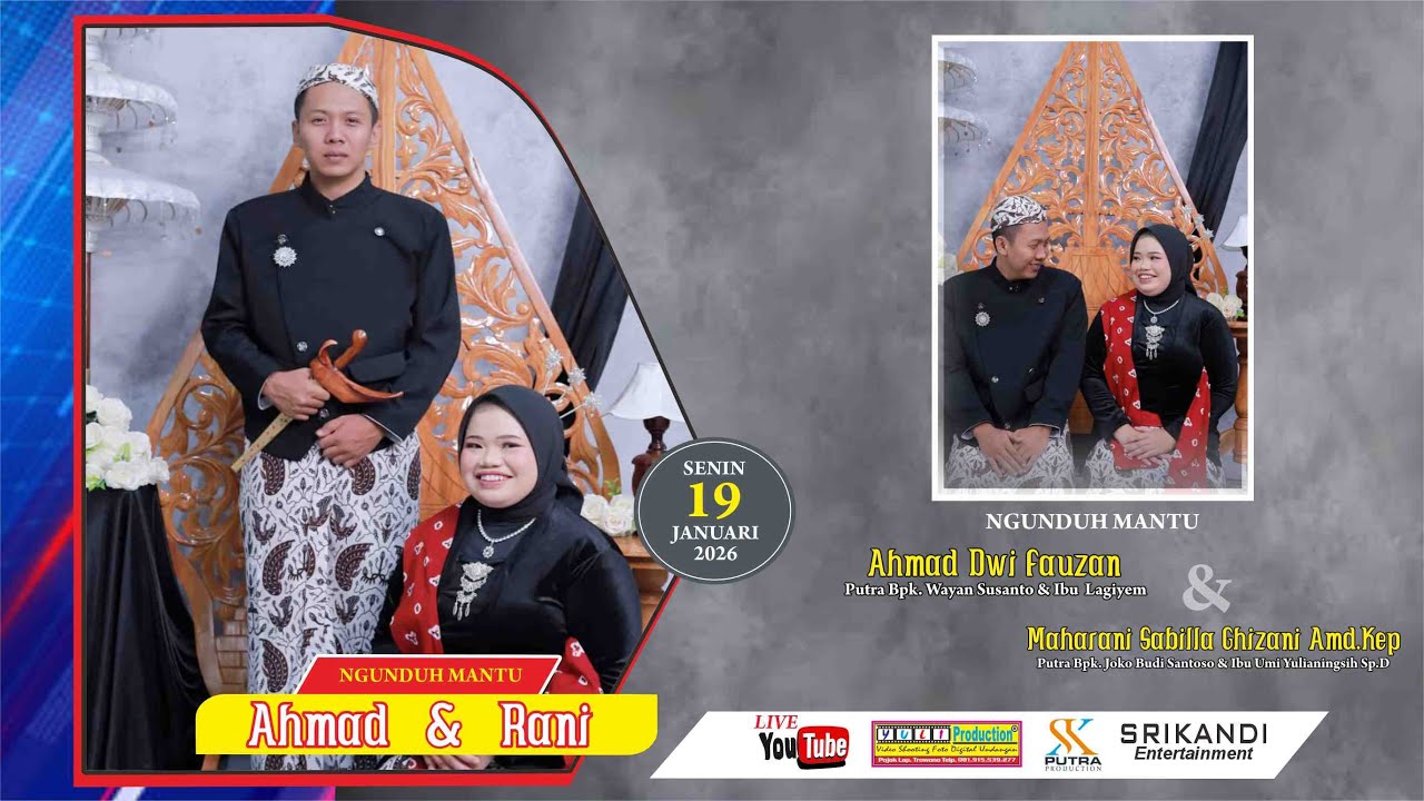 💍 The Wedding Of Ahmad & Rani