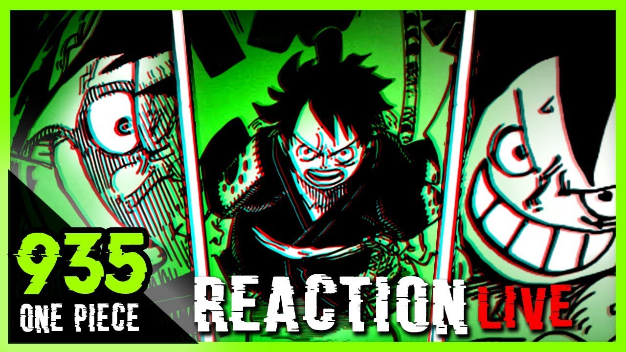Reaction Live Chapitre One Piece 935 Queen Youtube