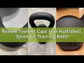Review Yes4All Cast Iron Kettlebell, Strength Training Kettlebells 5-80 Lb (5,10,15,20,25,30,35,40,4