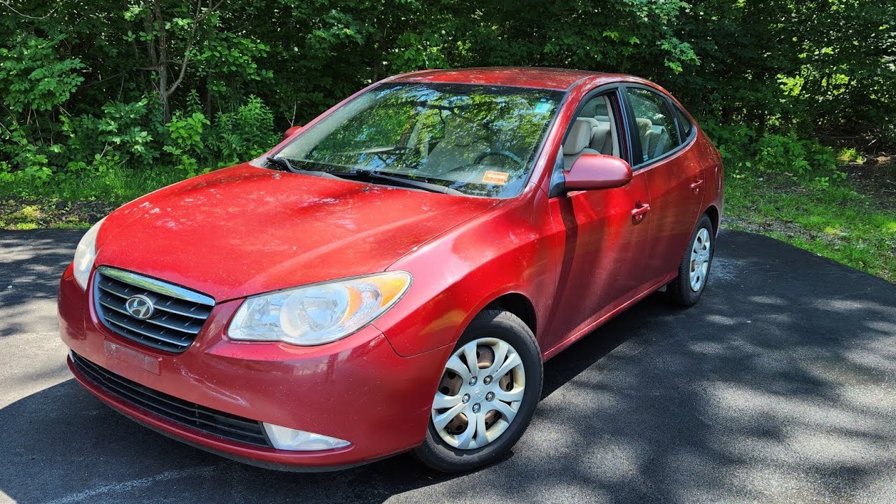 2009 Hyundai Elantra GLS Automatic POV Test Drive/Review - YouTube