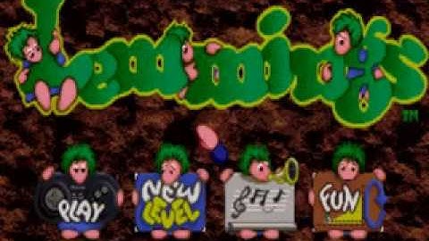 Lemmings - Panasonic 3DO - Archive Gameplay 🎮