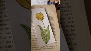 Cute tulip bookmark idea #art #trending #painting #bookmark