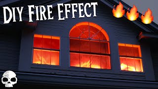 DIY Halloween Props  Realistic Fake Fire Special Effects