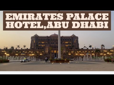 EMIRATES PALACE HOTEL ,ABU DHABI - YouTube