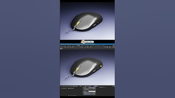 Computer Mouse 3D Model in Blender #computermouse #blender3d #productmodelling #productdesign #3dart