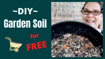 DIY Garden Soil for FREE ~ An Experiment Part 1