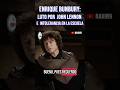 Enrique Bunbury habla sobre su luto por John Lennon...#enriquebunbury #johnlennon #thebeatles