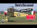 Four Noisy WW1 Fighter Aircraft