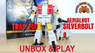 Transformers Age Of The Primes Silverbolt Unboxing & Play #superion