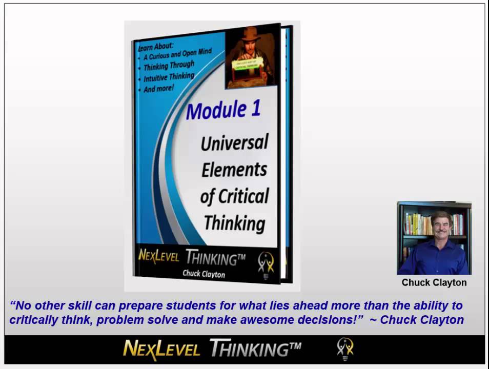 Universal Elements of Critical Thinking