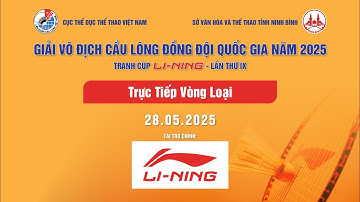 TRỰC TIẾP VÒNG LOẠI GIẢI VÔ ĐỊCH CẦU LÔNG ĐỒNG ĐỘI QUỐC GIA 2025 – TRANH CÚP LI-NING – LẦN THỨ IX