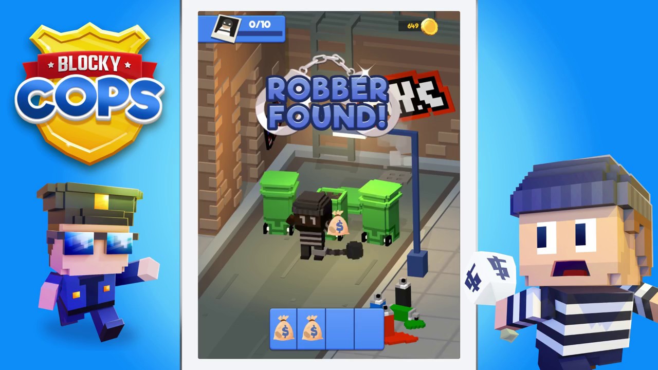 video Blocky Cops