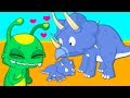 O dinossauro do bebê está perdido! - Groovy o Marciano Desenhos para crianças