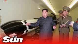 North Korea unveils new nuclear warheads