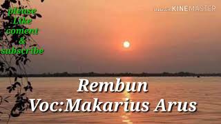 Lagu manggarai Rembun so ga