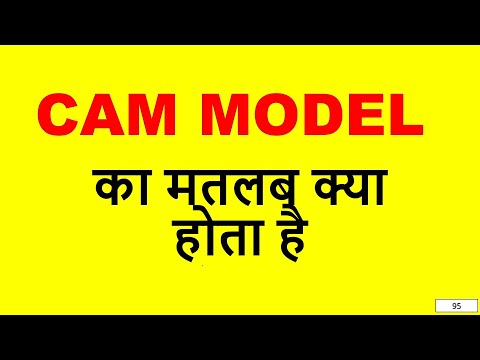 Cam Model meaning