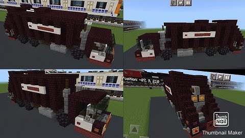 Minecraft 1990s Waste Management Garbage Truck Tutorial