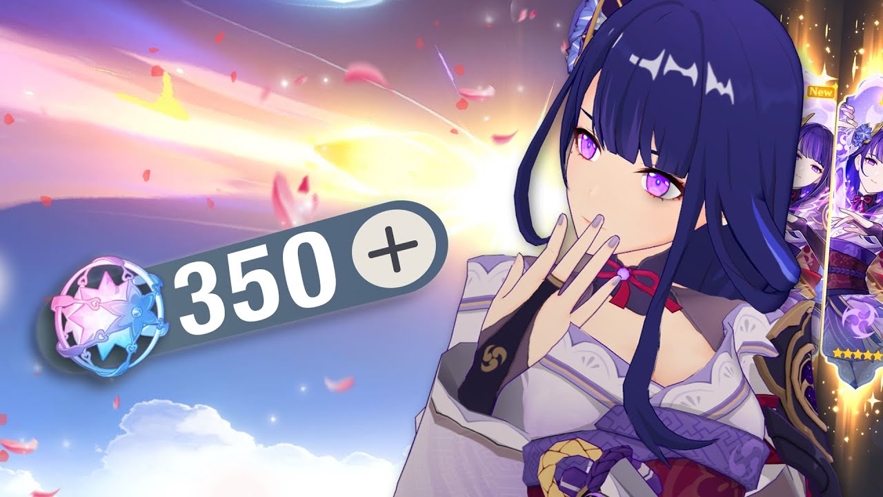 MASSIVE SUMMONS! Over 350+ Insane Raiden Pulls | Genshin Impact