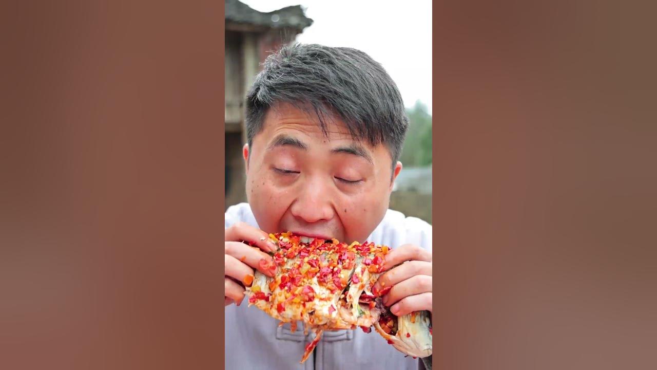 mukbang | Chopped Pepper Fish | chilli fish | fatsongsong and thinermao | funny mukbang