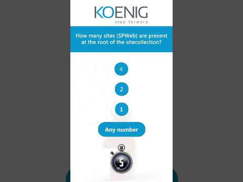 Learn SharePoint 2013 End User (55031) online | Koenig Solutions
