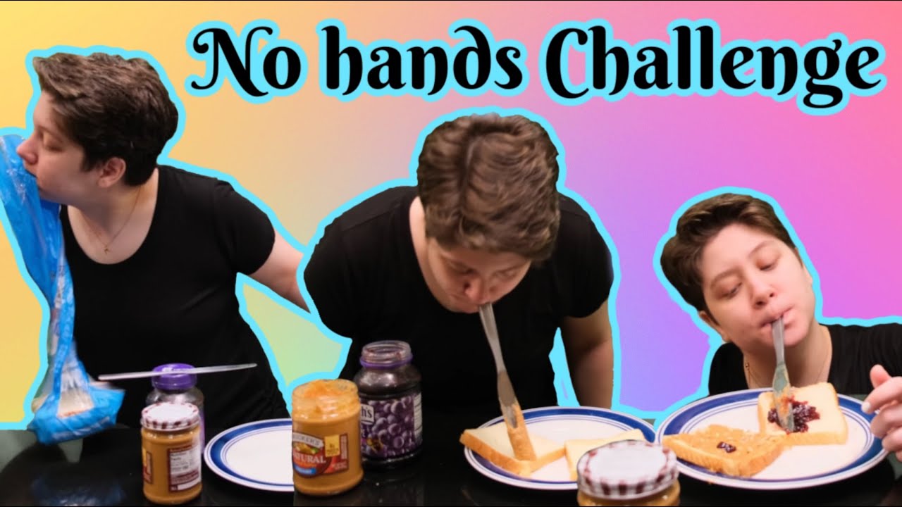 No Hand Routine No Hands Challenge - YouTube
