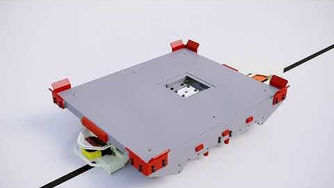 Toyota Mouse and Mole Automated Guided Carts AGC Video