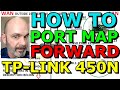 How To Port Forwarding Mapping TP Link TL WR940N 450N Router Detailed