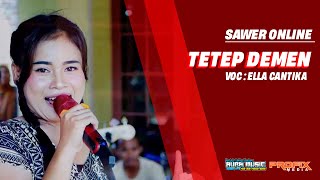 TETEP DEMEN - ELLA CANTIKA // AURA MUSIC - SAWER ONLINE // RANDUSARI 05 OKTOBER 2024