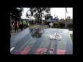 Slow motion paper airplane launcher  maker faire