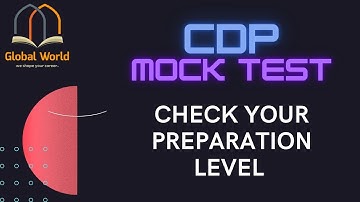 CDP LIVE MOCK TEST- CTET /UPTET/UTET 01 - #REET #MPTET #UPTET