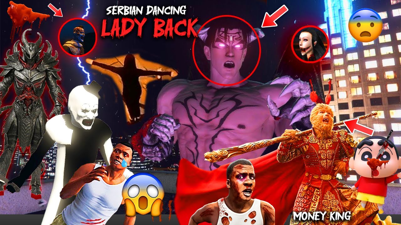 Franklin Found Monkey King,Iron man to Fight with Serbian Dancing lady again [Season 2] (GTA mods)