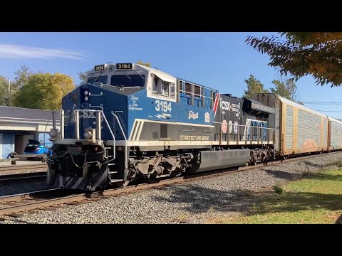 [HD] Railfanning at the CSX Rochester Sub and West Shore in Fairport, NY #subscribe