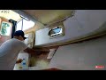 Remodeling the Interior of the New Crooked PilotHouse Boat DIY  by the Captain, parker boats