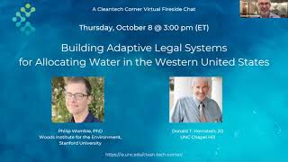 Building Adaptive Legal Systems for Allocating Water in the Western United States