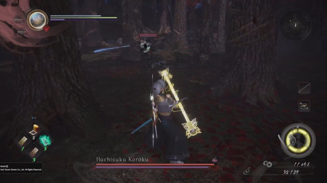 Side Mission Boss 1: Hachisuka Koroku - Nioh 2